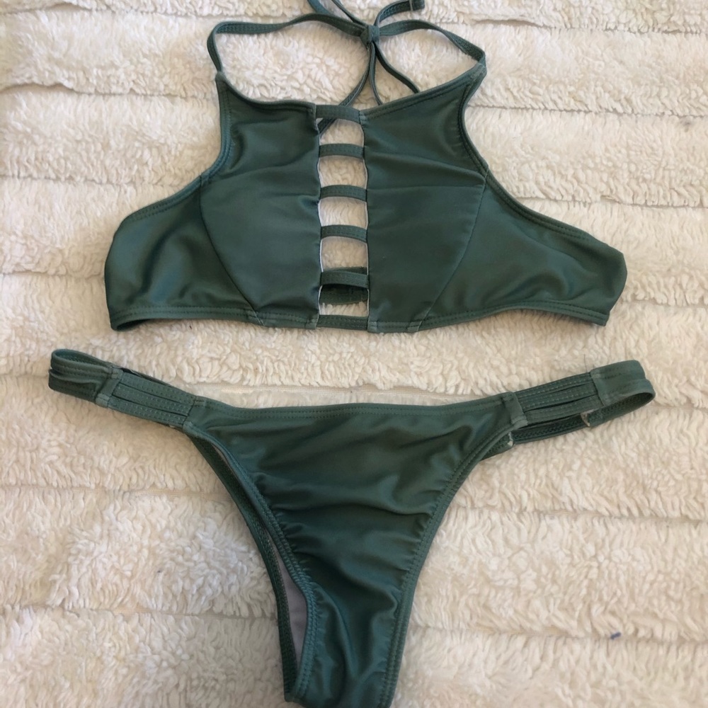 High Neck Halter Bikini